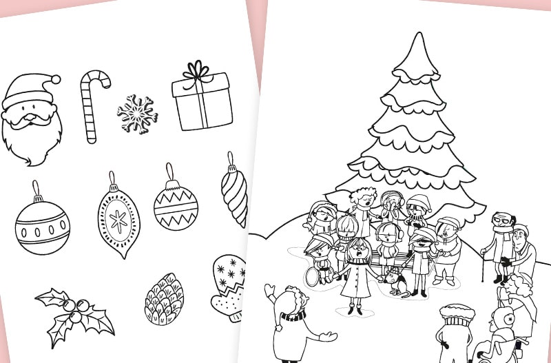 Coloriages de Noël