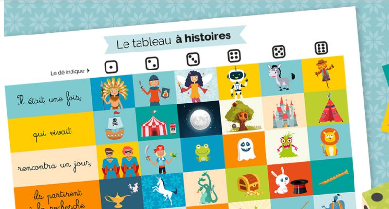 Tableau à histoires