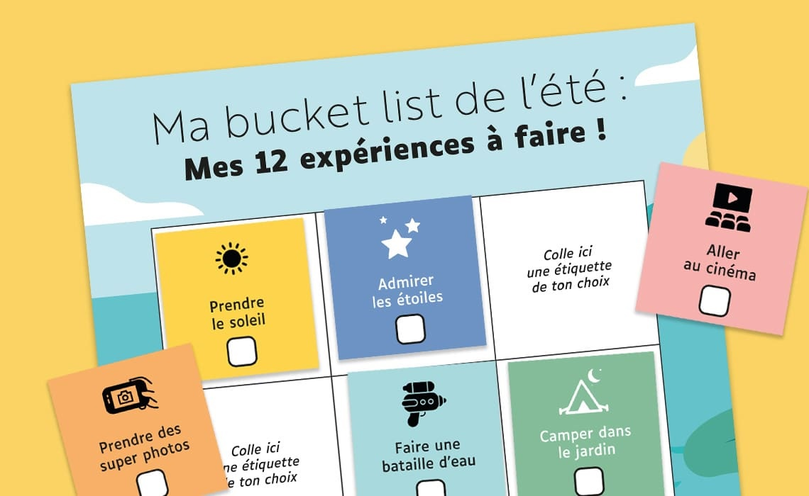 La Bucket List de l'Été à ne pas manquer ! Blog Hop'Toys