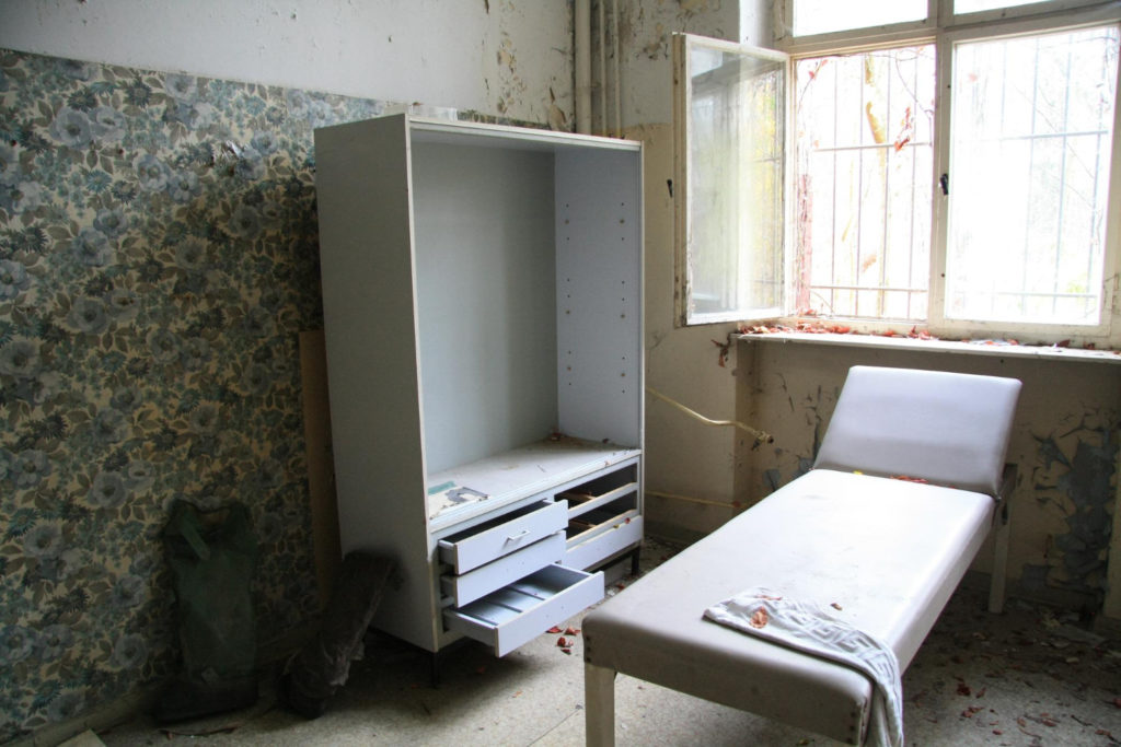 Vieille chambre d'hopital