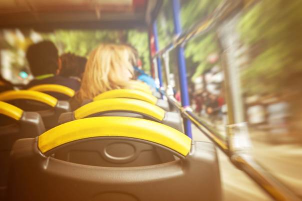 Image d'un siège dans un autobus (illustration faciliter les transports en commun)