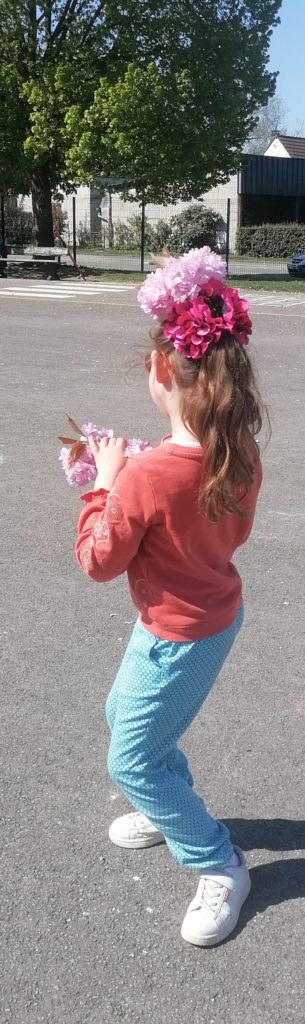 Photo de Juliette, de dos