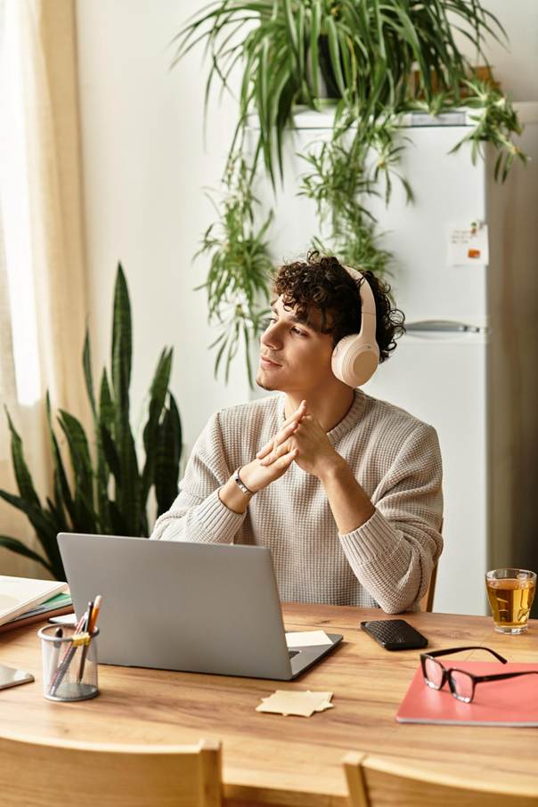 Homme neuora en freelance