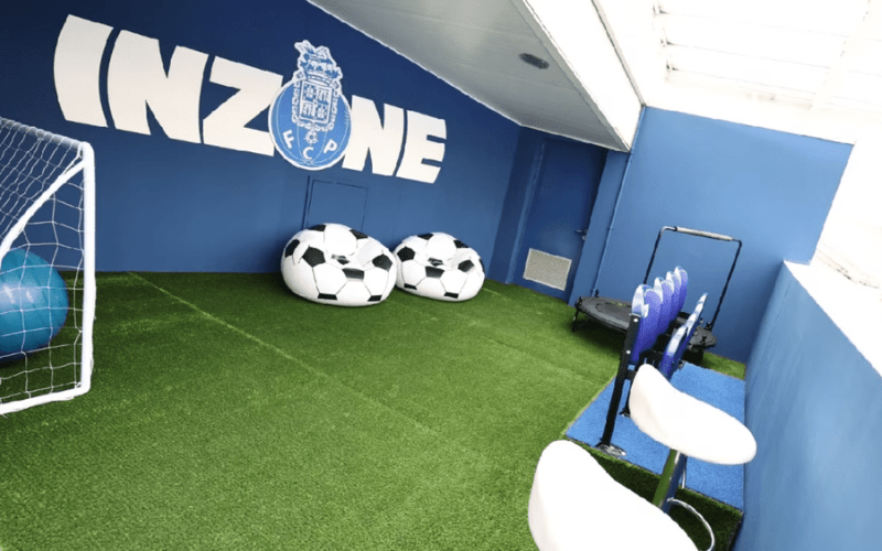Sensory room inzone Stade do Dragão de Porto